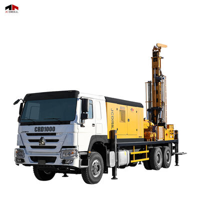 شراء Truck Mounted Deep Mineral Exploration Sampling RC Wireline Diamond Core Drilling Rig التصنيع عبر الإنترنت