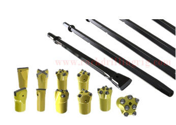 شراء أدوات حفر الصخور عالية الدقة ، قضبان الحفر المتكاملة عرقوب 22 * ​​108mm التصنيع عبر الإنترنت