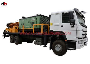 شراء 20T الهواء DTH الهيدروليكية بئر ماء آلة حفر آبار المياه مع ضاغط الهواء التصنيع عبر الإنترنت