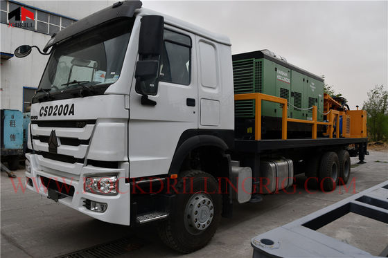 شراء 102mm JCDRILL CSD200A جهاز حفر آبار المياه YUCHAI التصنيع عبر الإنترنت