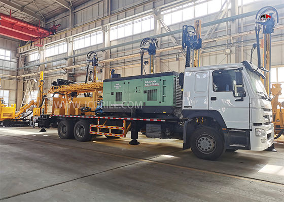 شراء 6 × 4300 متر متعددة الوظائف محمولة على شاحنة حفر الآبار التصنيع عبر الإنترنت