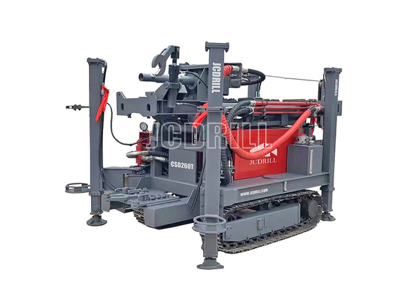 شراء الصلب Yuchai محرك الزاحف المثبت على جهاز الحفر Borehole Cwd260t التصنيع عبر الإنترنت