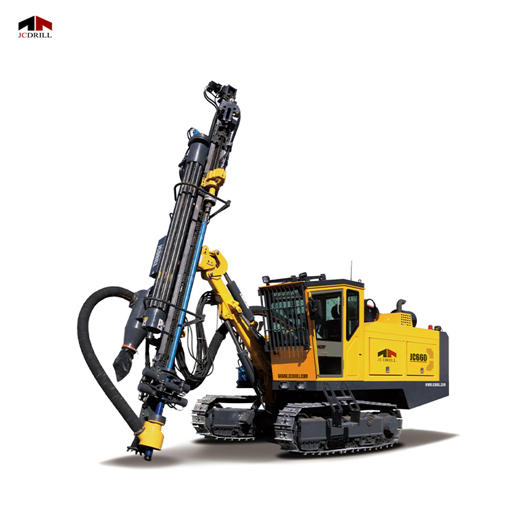 JC660 Integrated Hydraulic DTH Drilling Rig For Open Pit Mining And ...