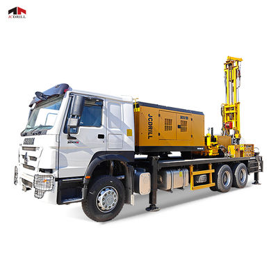 منصة حفر الآبار المائية الهيدروليكية بالكامل عمق 200 متر