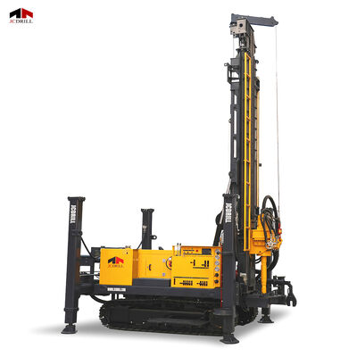 سعر جيد CWD450T Crawler Mounted Water Well Borehole DTH Drilling Rig الانترنت