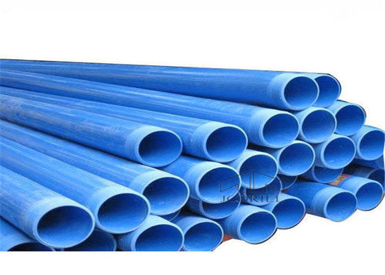 سعر جيد 50x6000mm ديب بلو البلاستيك غلاف الأنابيب أدوات حفر آبار المياه مع فتحات الانترنت