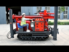 water well drilling rig CWD200 clawler mounted