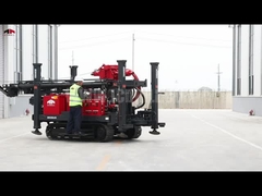 400 متر الزحفية تركب على الماء العميق حفر البئر آلة