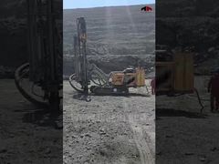 JC900 الهيدروليكية الزحفية تركيب التعدين الصخري 9500 كجم DTH حفر آلة