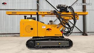 إن جهاز الحفر الكهروضوئي JCS500 عبارة عن جهاز هيدروليكي متعدد الاستخدامات مثبت على الجنزير تم تصميمه خصيصًا
